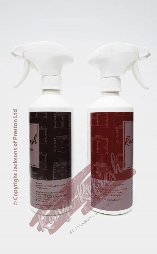 Oven Cleaner and Aluminium Cleaner - Range Refresh by Jacksons of Preston Ltd